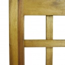 Parawan pokojowy 4-panelowy/trejaż, drewno akacjowe, 160x170 cm
