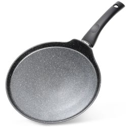 Patelnia do naleśników granitowa black line 26 cm