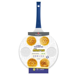 Patelnia do placuszków 7 otworów Emoji 26 cm Minions Collection BerlingerHaus BH-8949MN