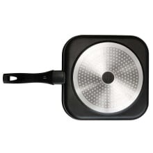 Patelnia grillowa, grill, 26x26 cm, granitowa, GRANDE