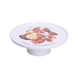 Patera okrągła goloserie - biały, 26 cm Patera okrągła goloserie - biały, 26 cm