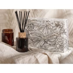 Patyczki zapachowe świeczka zapachowa dark elegance wosk sojowy nuty kwiatowe