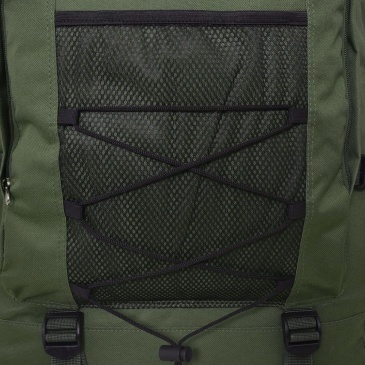 Plecak XXL w wojskowym stylu, 100 L, zielony
