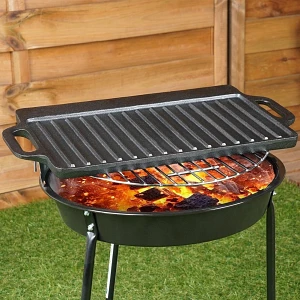 Płyta do grillowania żeliwna dwustronna cast line 40x20,5 cm