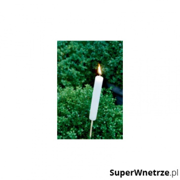 Pochodnia ogrodowa Garden Torch White S 3,2x67 cm