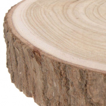 Podkładka, podstawka drewniana, krążek, plaster drewna, 29-34 cm