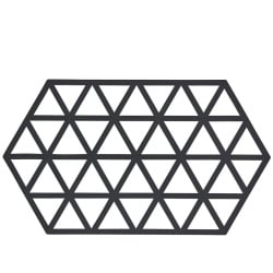 Podkładka, podstawka pod naczynia triagles czarna