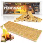 Podpałka parafinowa w kostkach HEAT FIRE – 40 sztuk