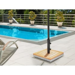 Podstawa do parasola CECCANO Brązowy Kwadratowy 21 kg