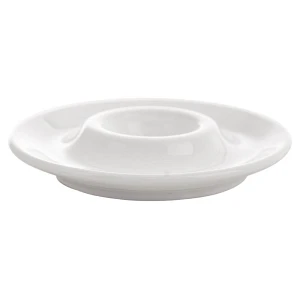 Podstawka do jajka ceramiczna kieliszek na jajko biała luna 13 cm Podstawka do jajka ceramiczna kieliszek na jajko biała luna 13 cm