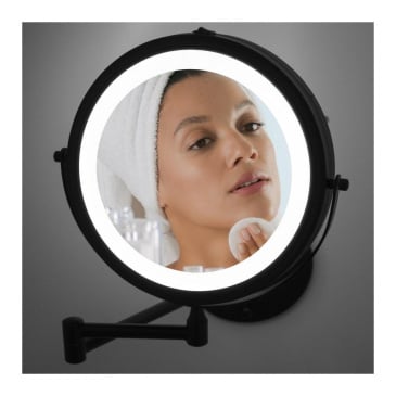 Lusterko łazienkowe LED do makijażu