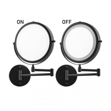 Lusterko łazienkowe LED do makijażu