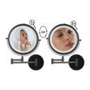 Lusterko łazienkowe LED do makijażu