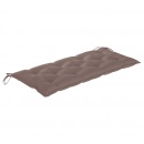 Poduszka na huśtawkę, kolor taupe, 120 cm, tkanina