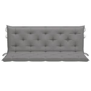 Poduszka na huśtawkę, szara, 150 cm, tkanina Poduszka na huśtawkę, szara, 150 cm, tkanina