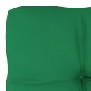 Poduszka na sofę z palet, zielona, 50x50x12 cm