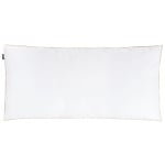 Poduszka trzykomorowa ETNA Wysoka Kacze pióra i puch 40 x 80 cm Biały