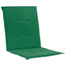 Poduszki na krzesła ogrodowe, 2 szt., zielone, 100x50x3 cm