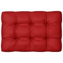 Poduszki na sofę z palet, 2 szt., czerwone
