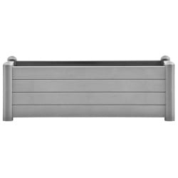 Podwyższona donica, pp, kamienna szarość, 100x43x35 cm Podwyższona donica, pp, kamienna szarość, 100x43x35 cm