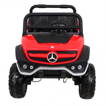 Pojazd Mercedes BENZ UNIMOG Czerwony