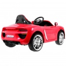 Pojazd Roadster Baldachim Czerwony