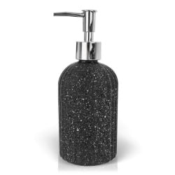 Pojemnik, dozownik do mydła w płynie, do płynu, szary 450 ml