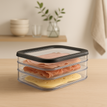 Pojemnik na wędliny i sery modula black 106938040400 Pojemnik na wędliny i sery modula black 106938040400