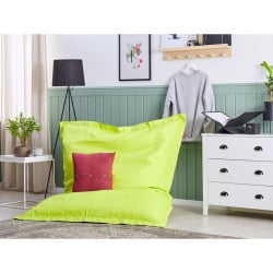 Pokrowiec na fotel worek limonkowy fuzzy