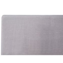 Pokrowiec na łóżko FITOU 120 x 200 cm Jasnoszary