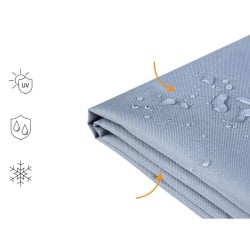 Pokrowiec przeciwdeszczowy chuva 210 cm 45 cm 45 cm szary