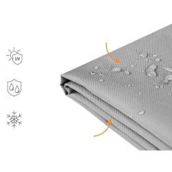 Pokrowiec przeciwdeszczowy chuva biały