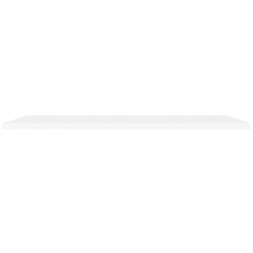 Półka ścienna, biała, 120x23,5x3,8 cm, MDF