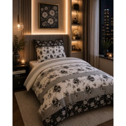 Pościel satynowa EXCLUSIVE CZ (140x200-1,70x90-1)