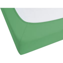 Prześcieradło z gumką janbu bawełna 200x200 cm zielony