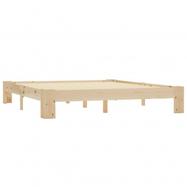 Rama łóżka, lite drewno sosnowe, 180 x 200 cm