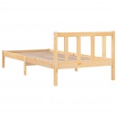 Rama łóżka z litego drewna sosnowego, 100 x 200 cm