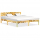Rama łóżka z litego drewna z odzysku, 160 x 200 cm