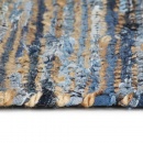Ręcznie tkany dywan Chindi, juta i dżins, 200x290 cm, kolorowy