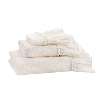 Ręcznik do rąk 35x50 cm Miloo Home Elegance biały