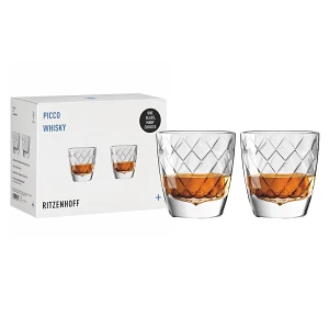 Ritzenhoff Picco Cappuccino Zestaw 2 Kryształowych szklanek do Cappuccino Whisky Ritzenhoff Picco Cappuccino Zestaw 2 Kryształowych szklanek do Cappuccino Whisky