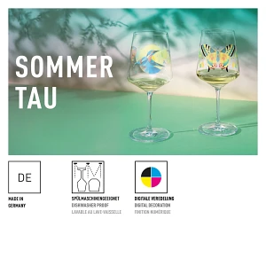 Ritzenhoff Somertau Hugo Kieliszek kryształowy 1 szt motyw motyl ilustrator Andreas Preis nr 25 Ritzenhoff Somertau Hugo Kieliszek kryształowy 1 szt motyw motyl ilustrator Andreas Preis nr 25