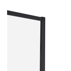 Ścianka prysznicowa TAPAJOS 90 x 195 cm Czarny Ścianka prysznicowa TAPAJOS 90 x 195 cm Czarny
