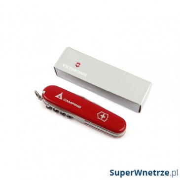 Scyzoryk Celidor Victorinox Camper Camping czerwony 13 cz.