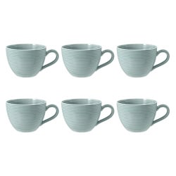 Seltmann beat color glaze zestaw 6 filiżanek do kawy 260 ml Seltmann beat color glaze zestaw 6 filiżanek do kawy 260 ml