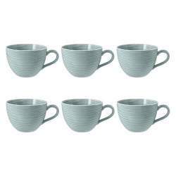 Seltmann beat color glaze zestaw 6 filiżanek do kawy 350 ml Seltmann beat color glaze zestaw 6 filiżanek do kawy 350 ml
