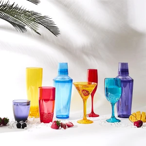 Shaker Sky z tworzywa niebieski