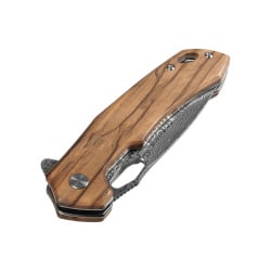 Shiori 撓 Orību No-Shi - nóż myśliwski ze stali damasceńskiej