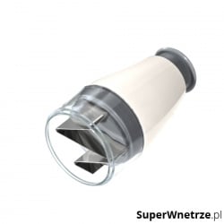 Siekacz do cebuli Lurch biało-szary