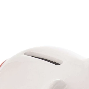 Skarbonka ceramiczna świnka koniczyna 10 cm Skarbonka ceramiczna świnka koniczyna 10 cm